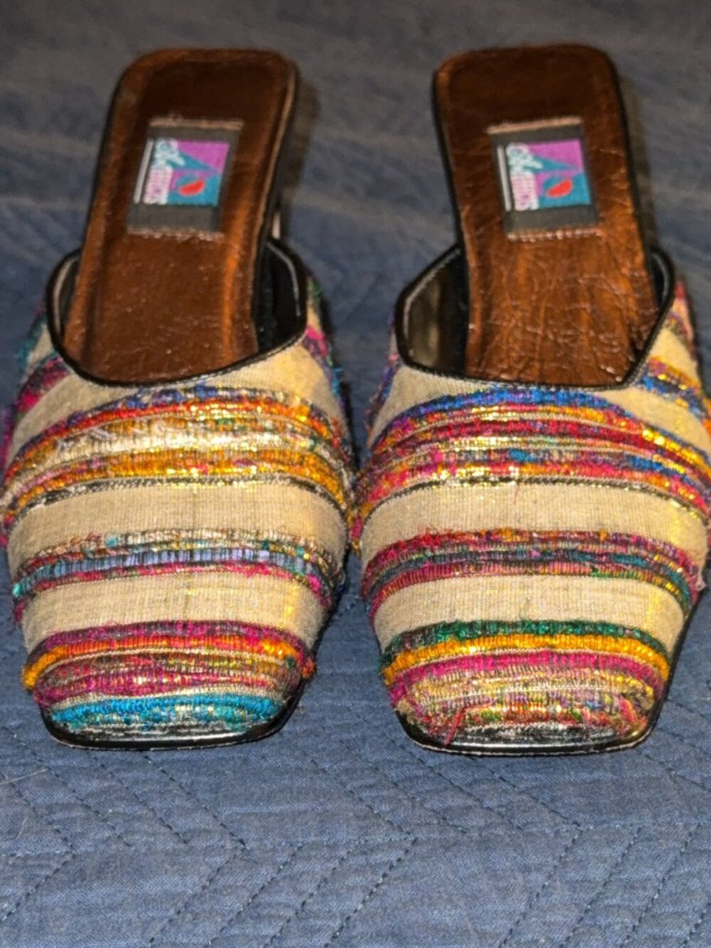 Women's vintage slip on shoes SZ 7M, Arteffects brand